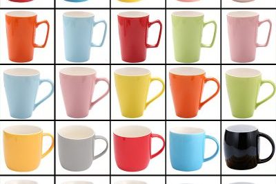 Advertising gift printing logo ceramic enamel cup (3)