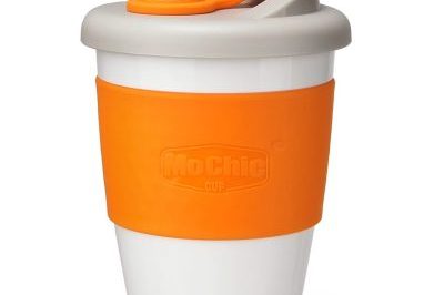 Biodegradable plastic coffee cup mugs with lid (2)