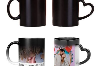 Ceramic hot water sublimation heat sensitive mug (2)