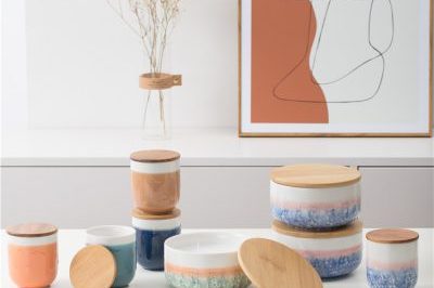 Color glaze christmas ceramic candle jars (5)