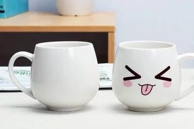 Custom home advertising ceramic enamel cup (5)