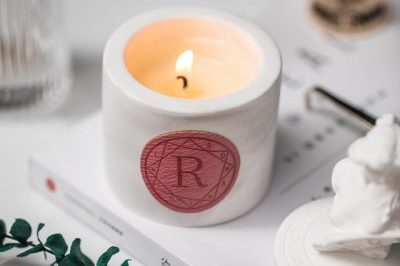 Custom luxury ceramic candle jar art statue (5)