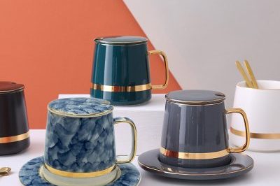 European small luxury ceramic coffee mugs (3)