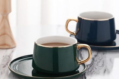 European style afternoon tea ceramic coffee mug (4)