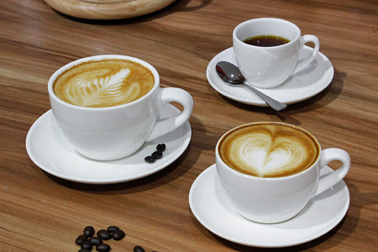 European style latte art ceramic coffee mug (2)