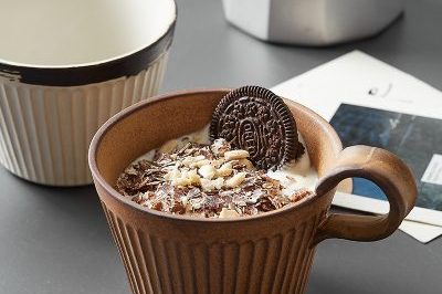 Handmade japanese retro ceramic coffee mugs (2)
