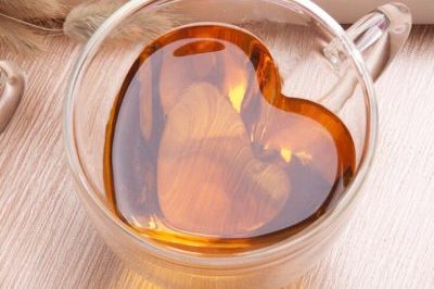 Heart shaped glass coffee mug (3)
