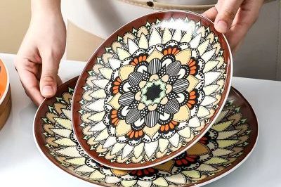 Hot moroccan ceramic plate for kitchen (3)