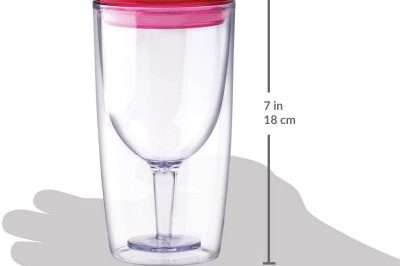 Insulated plastic cocktail beer beverages mug (4)