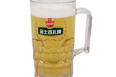 Large transparent acrylic beer mug (3)