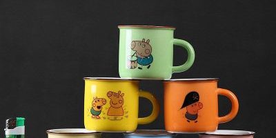 Nostalgic retro revolution ceramic enamel mugs (3)