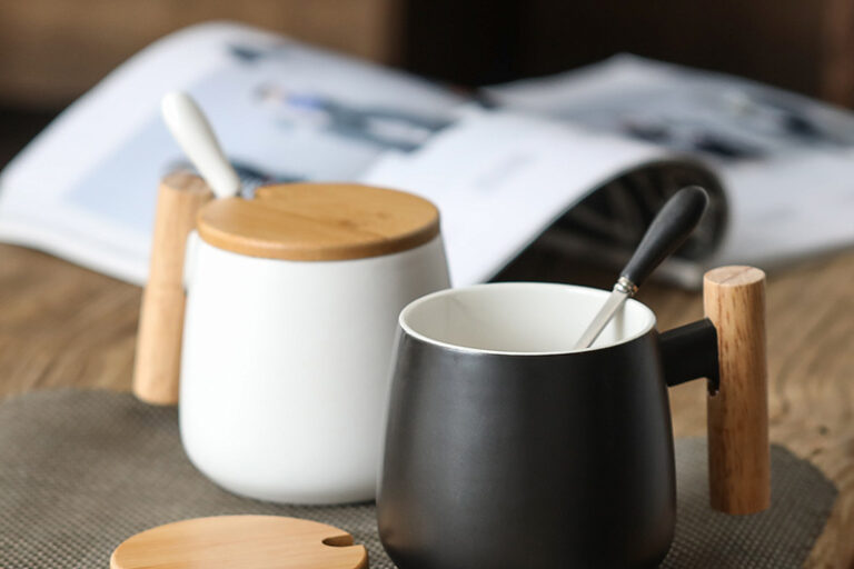 Office business advertisement ceramic enamel mugs (4)