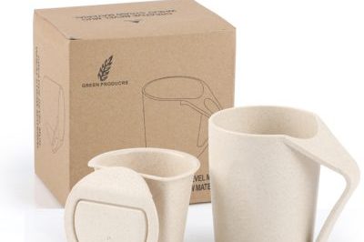 Pp wheat straw plastic biodegradable tea mug (4)