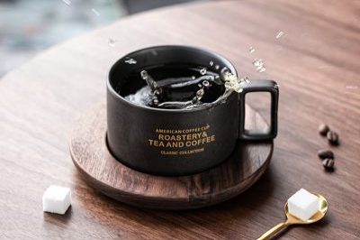 Stylish vintage ceramic coffee mug (3)
