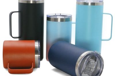 Travel coffee camping mug with handle (3)