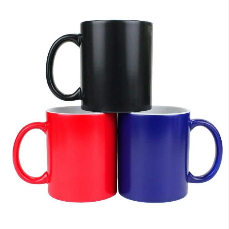 color-change sublimation ceramic mug