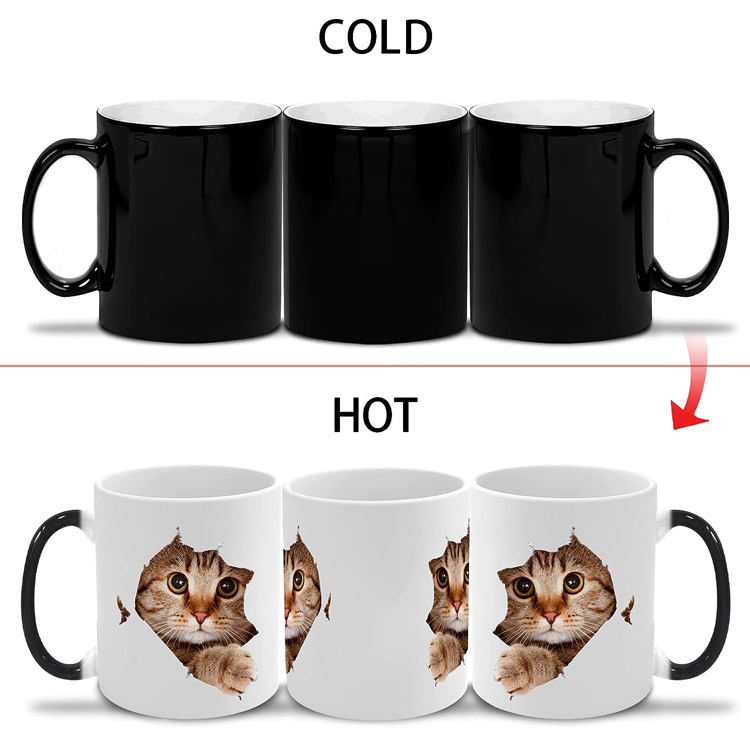 color-change sublimation ceramic mug