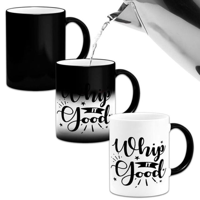 color-change sublimation ceramic mug