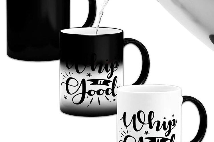 11oz Magic Color-Change Sublimation Ceramic Mug Custom (3) color-change sublimation ceramic mug