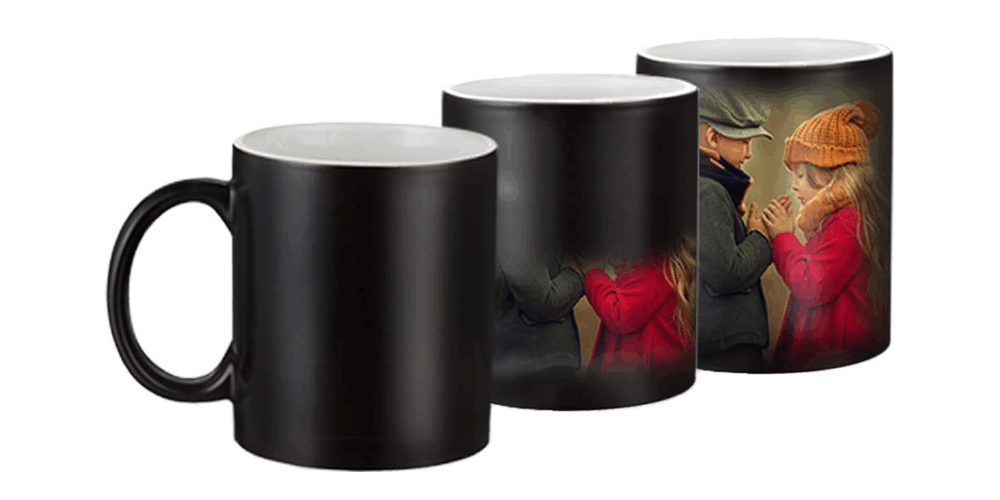 ceramic sublimation mug with matching lid