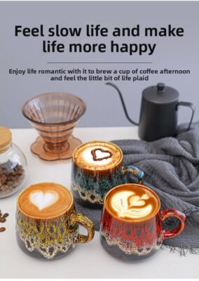 Creative Ceramic Coffee Mug for Couples