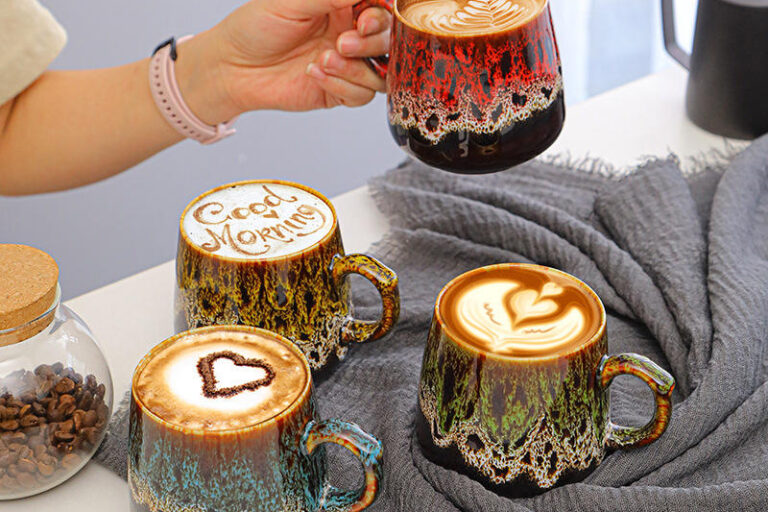 Creative Ceramic Coffee Mug for Couples