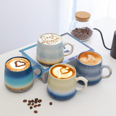 Creative Ceramic Coffee Mug for Couples