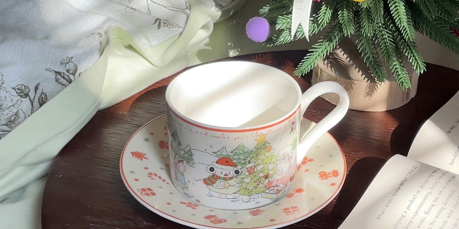 Cute Christmas Ceramic Mug