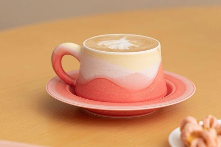 Classic gradient ceramic mug