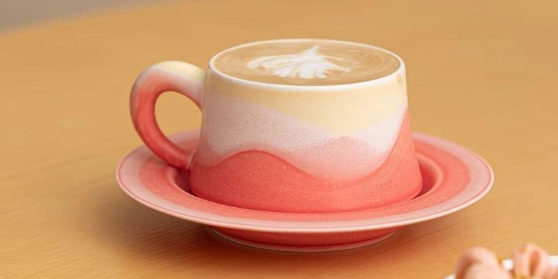 Classic gradient ceramic mug