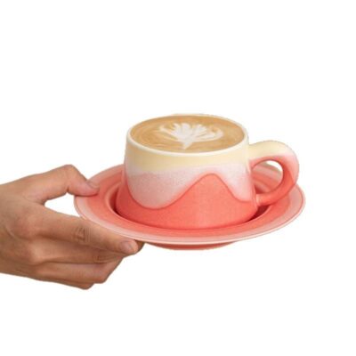 Classic gradient ceramic mug