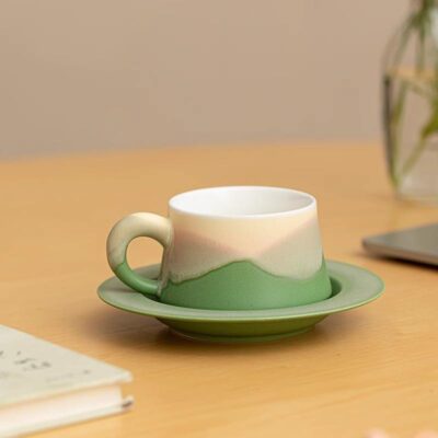 Classic gradient ceramic mug