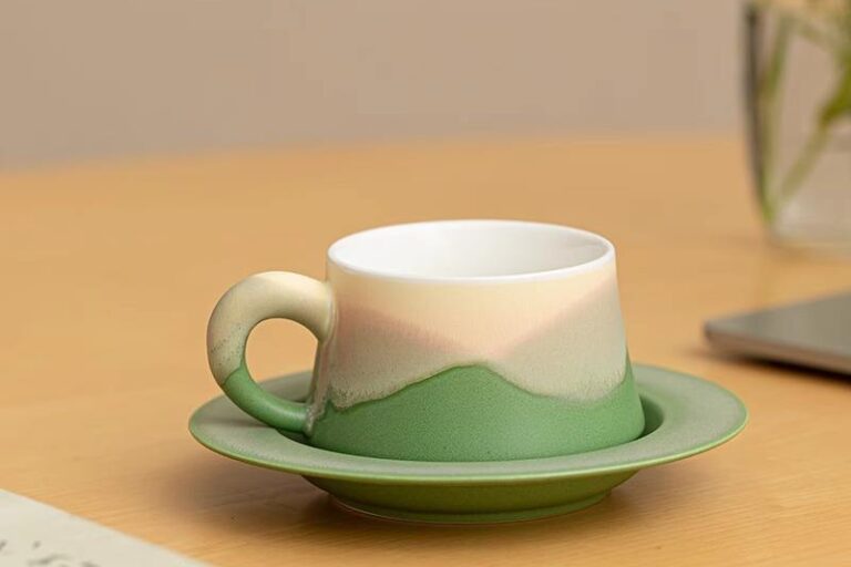 Classic gradient ceramic mug