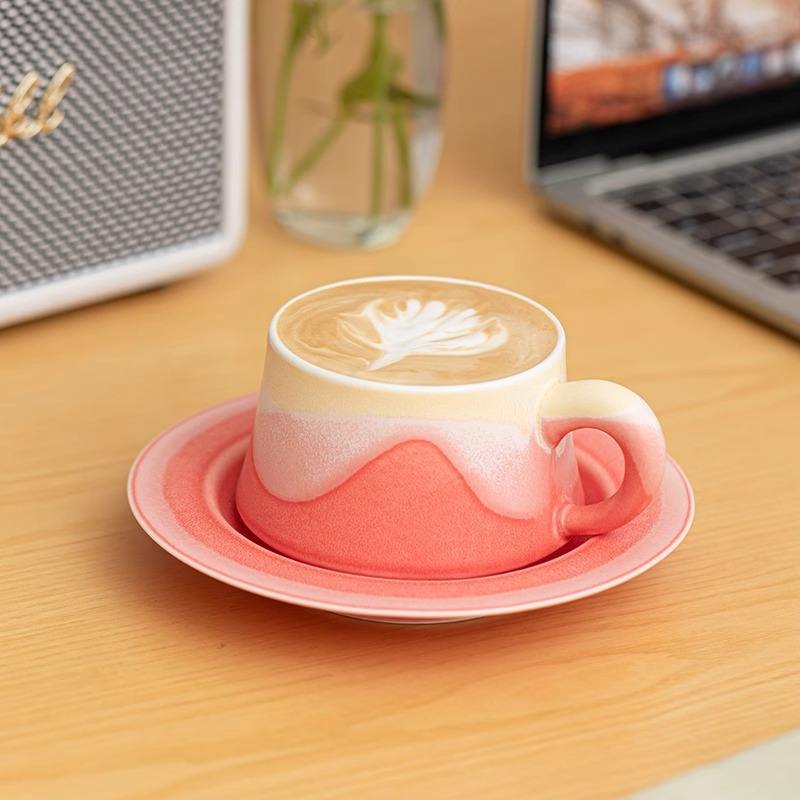 Classic gradient ceramic mug