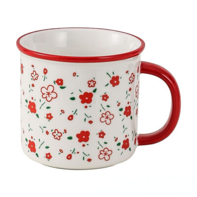 Creative Enamel Imitation Ceramic Cup