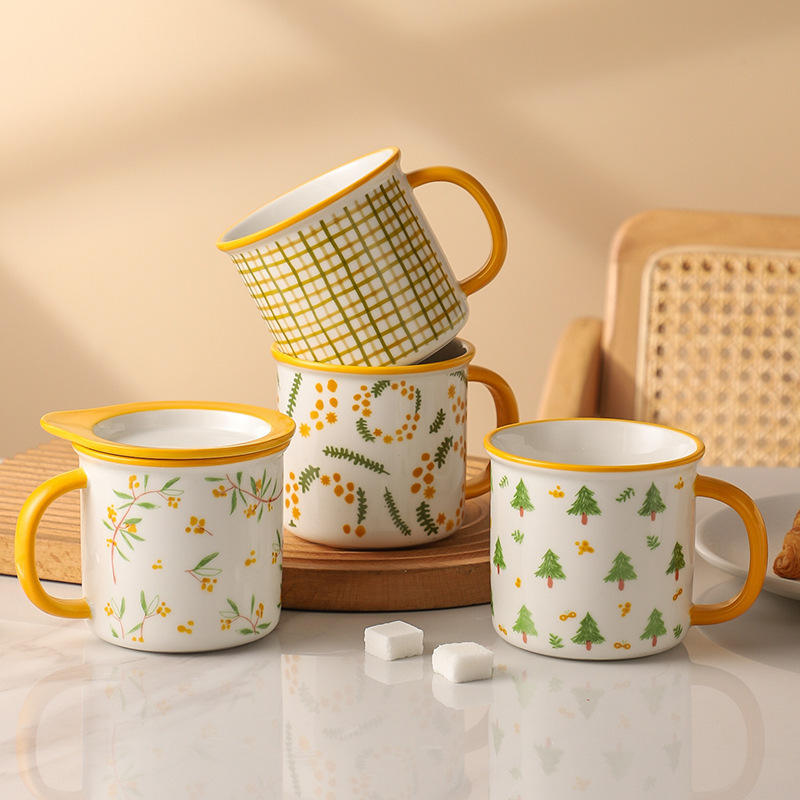 Creative Enamel Imitation Ceramic Cup