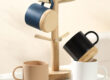 ceramic coffee cup with handle