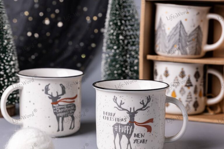 European Speckled Ceramic Enamel Mug for Home & Office (3) ceramic enamel mug with custom logo