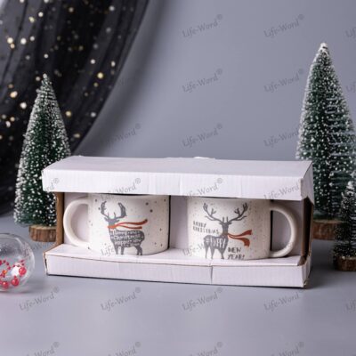 ceramic enamel mug with custom logo