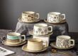 Retro ceramic coffee mug