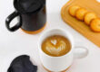 ceramic coffee mug with cork bottom