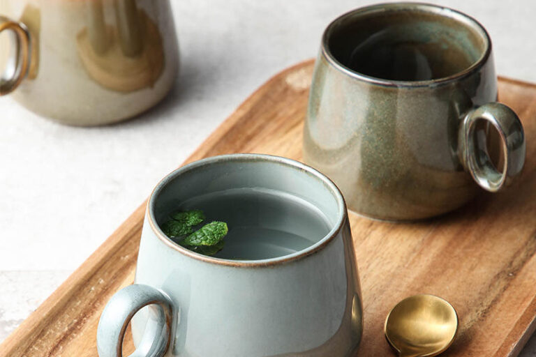 retro kiln change craft ceramic coffee cup