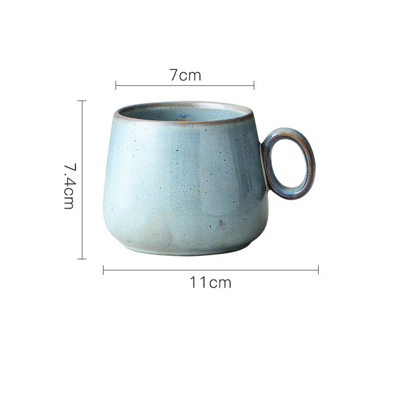 retro kiln change craft ceramic coffee cup