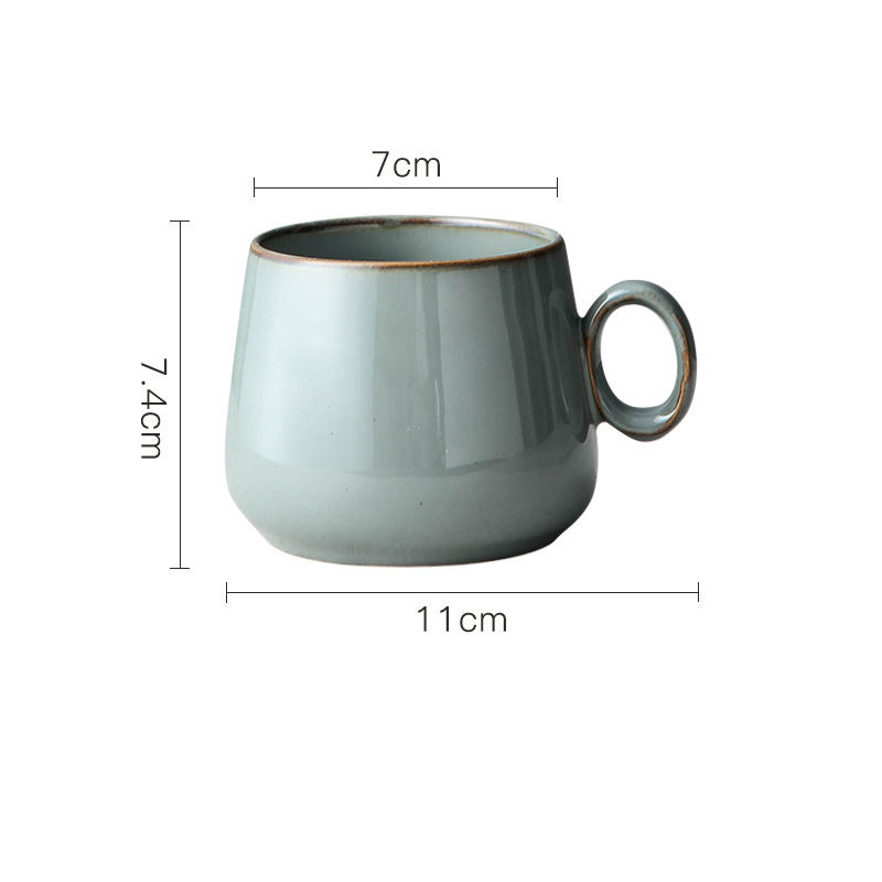 retro kiln change craft ceramic coffee cup