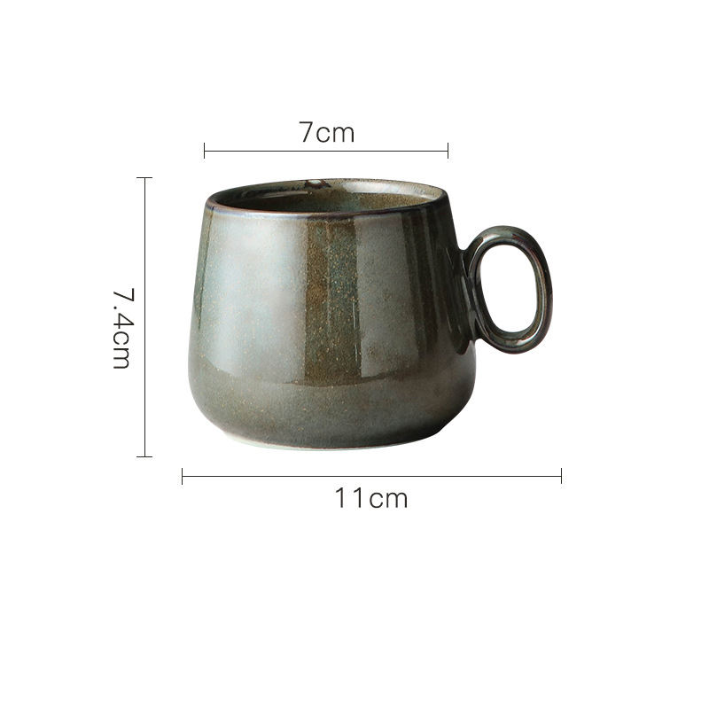 retro kiln change craft ceramic coffee cup
