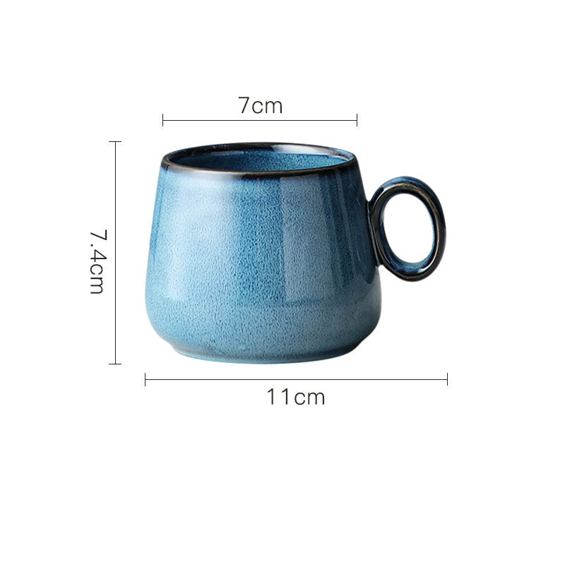 retro kiln change craft ceramic coffee cup