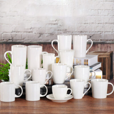 ceramic coffee mug with creative design