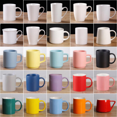 ceramic coffee mug with creative design