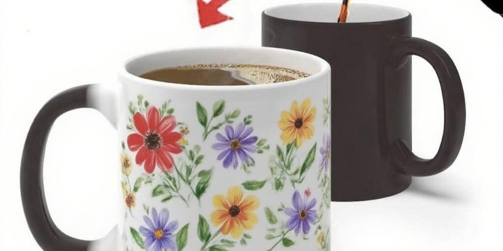 color-changing ceramic sublimation mug