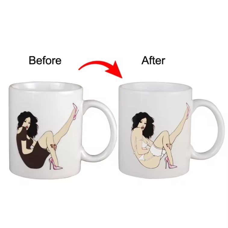 blank magic color-changing mug